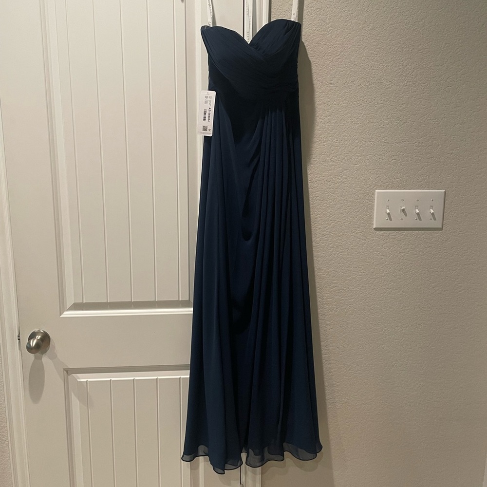 Azazie Arabella Allure dress dark navy